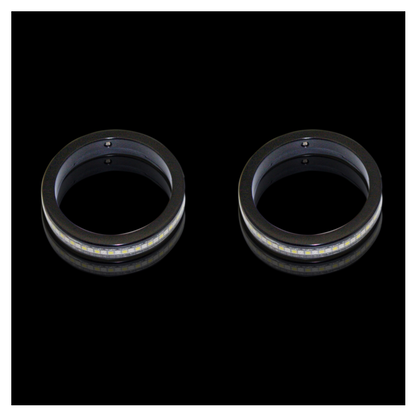 Amber/White LED Fork Wrap Arounds™ Auxiliary Turn Signals