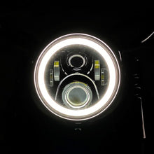 Custom Dynamics® 7" White LED Halo Headlight for 94-13 Harley-Davidson®
