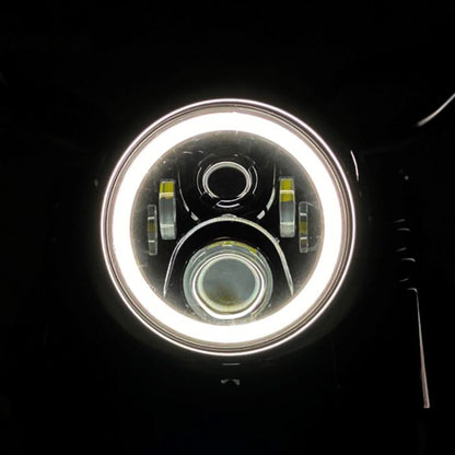 7" LED Motorcycle Halo Headlight with Wire Adapter Harley-Davidson®