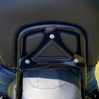 Universal LED Motorcycle Backrest Bracket with Auxiliary Run & Brake Light