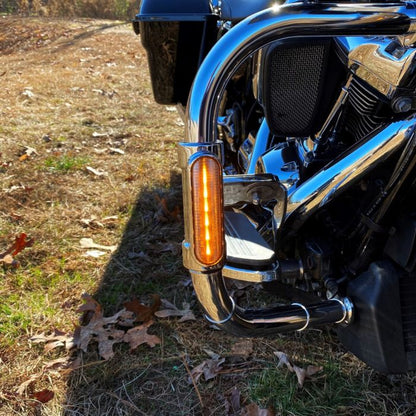 Crash Bar Lights with Auxiliary Run & Turn Signals for 2014-2025 Trike Models