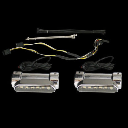 Crash Bar Lights with Auxiliary Run & Turn Signals for 2014-2024 Harley-Davidson® Motorcycles