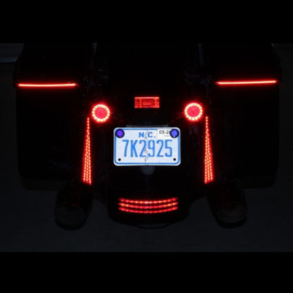 Auxiliary LED Fascia Panels for 2010-2013 FLHX & FLTRX