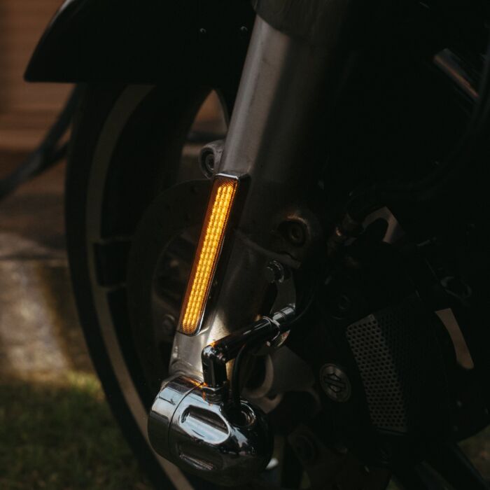 Run/Turn Auxiliary LED Fork Lightz™ for 2014-2026 Harley-Davidson® Touring & TriGlide