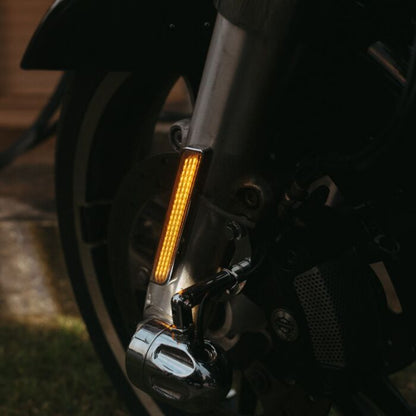 Run/Turn Auxiliary LED Fork Lightz™ for 2014-2026 Harley-Davidson® Touring & TriGlide