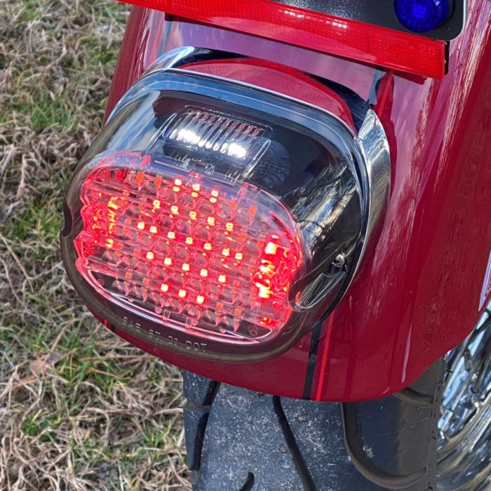 Custom Dynamics® Integrated Low Profile LED Taillight with Auxiliary Turn Signals