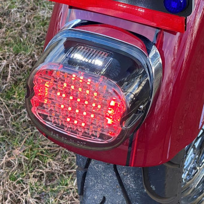 Custom Dynamics® Integrated Low Profile LED Taillight with Auxiliary Turn Signals