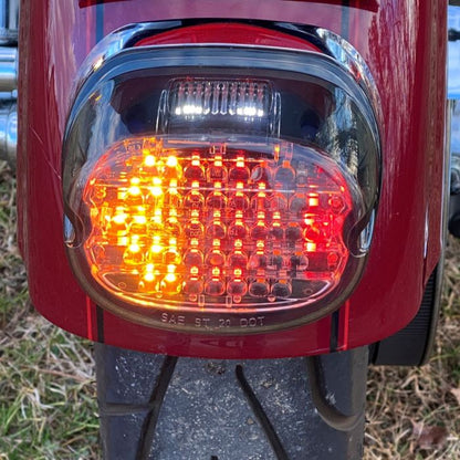 Custom Dynamics® Integrated Low Profile LED Taillight with Auxiliary Turn Signals
