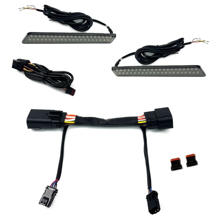 Saddlebag LED Latch Lights for 23.5-25 Street Glide & Road Glide Models