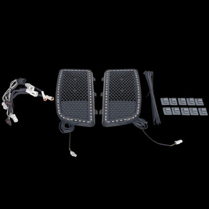 Amber Auxiliary LED Lower Fairing Inserts for Harley-Davidson® Motorcycles
