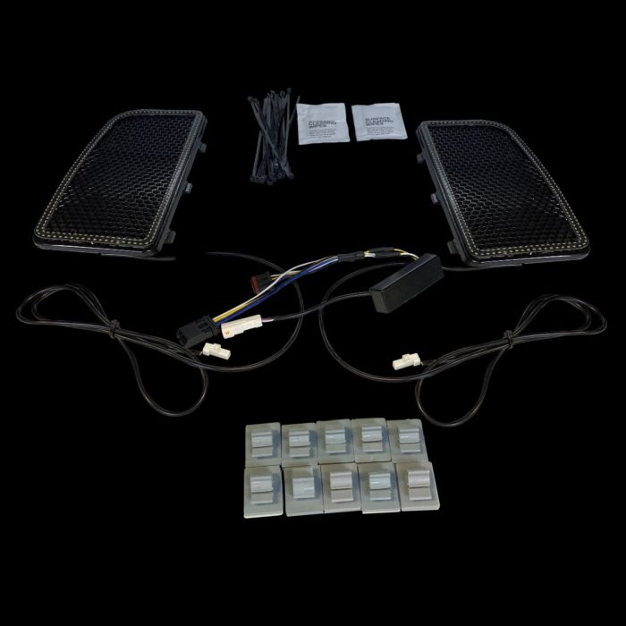 Auxiliary Run & Turn Lower Fairing LED Inserts for Harley-Davidson® Motorcycles