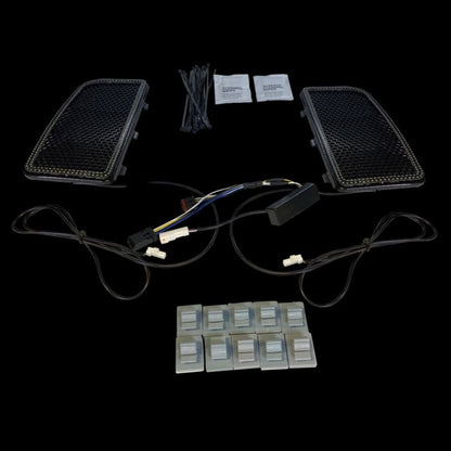 Auxiliary Run & Turn Lower Fairing LED Inserts for Harley-Davidson® Motorcycles