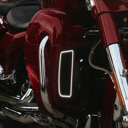 Auxiliary Run & Turn Lower Fairing LED Inserts for Harley-Davidson® Motorcycles