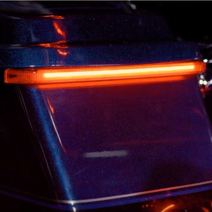 Sequential Low Profile Saddlebag Lights for BCM Harley-Davidson® Motorcycles
