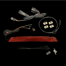 Auxiliary Run & Brake Air Wing Luggage Rack Light Bar for Harley-Davidson® Motorcycles