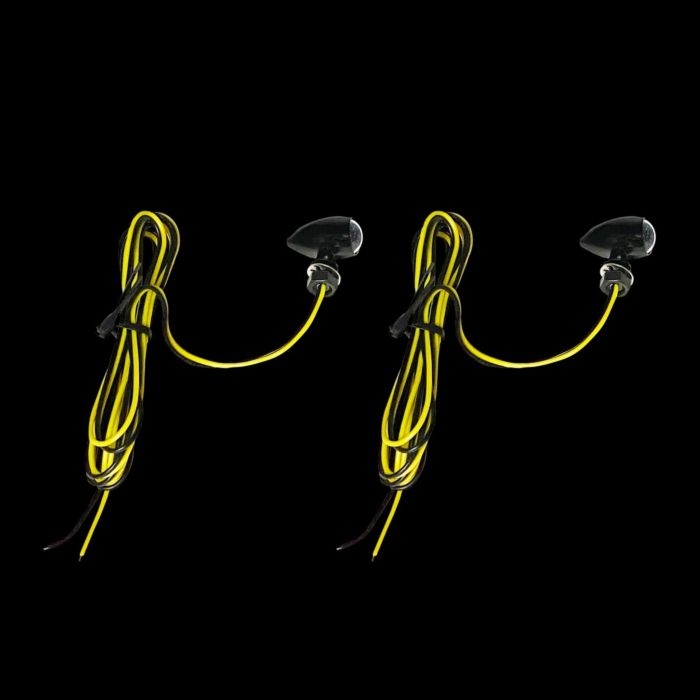 Single Color Micro Bullet Motorcycle Auxiliary LED Turn Signals
