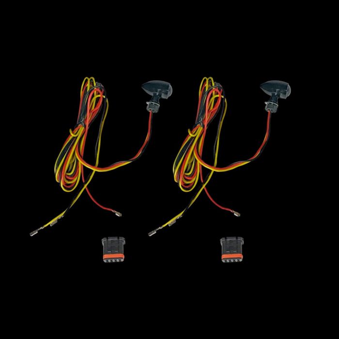 Run & Turn Signal Front Micro Bullet LED Turn Signals