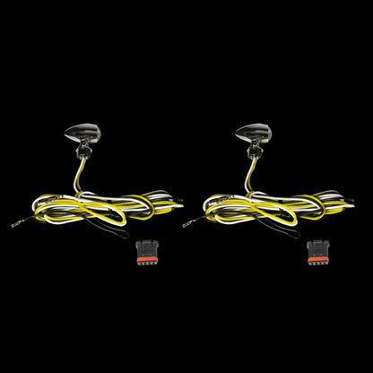 Run & Turn Signal Front Micro Bullet LED Turn Signals