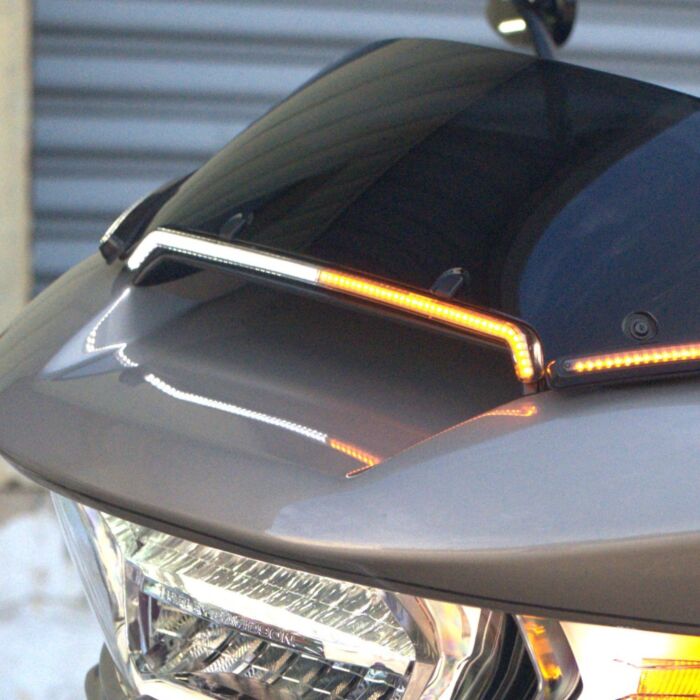LED Center Fairing Vent Trim for 2023-2026 Road Glide Motorcycles