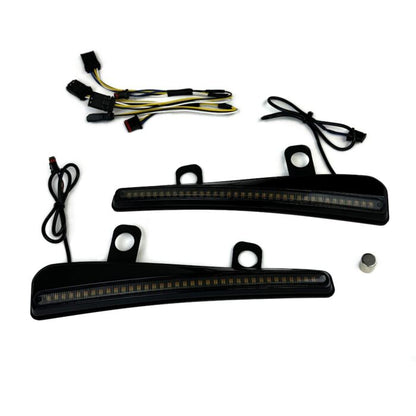 LED Windshield Trim for 2023-2026 Road Glide Motorcycles