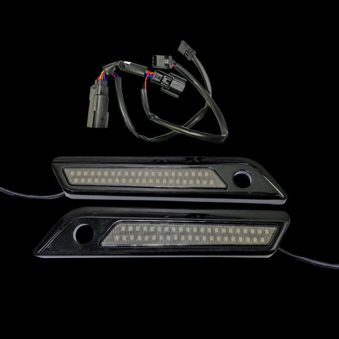 BCM4 Saddlebag Latch Assembly with Auxiliary Run, Brake & Turn Signal for Harley-Davidson® Motorcycles