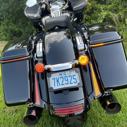 SMART Amber/Red LED 1157 Bullet Turn Signals with Controller