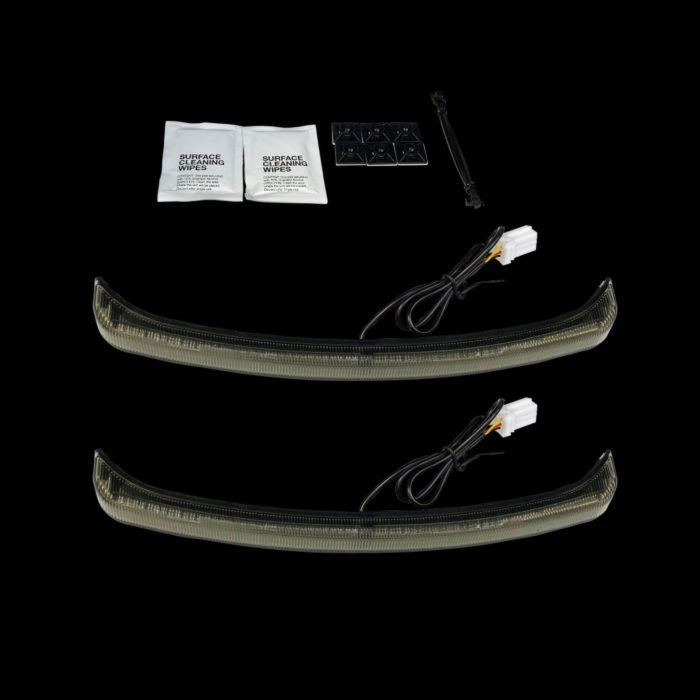 Low Profile Auxiliary LED Rear Fender Lights for TriGlide