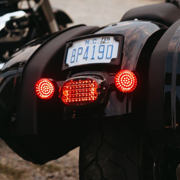 Custom Dynamics® Low Profile LED Motorcycle Taillight