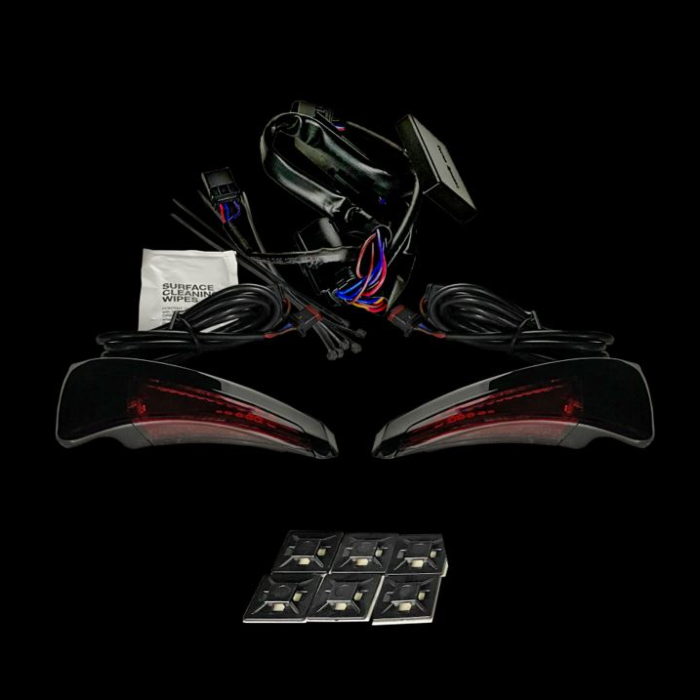 Auxiliary Side Light for Tour-Pak® with Sequential Turn Signals