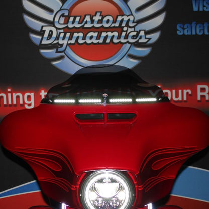 LED Windshield Trim for 2006-2013 Harley-Davidson Batwing
