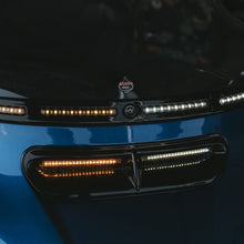 Batwing Fairing LED Vent Insert with Auxiliary Turn Signal