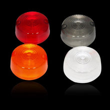 Old Style Bullet Turn Signal Lenses for Harley-Davidson Motorcycles