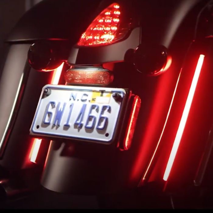 Dual Color Plasma Rods™ Auxiliary LED Light Bars for Indian Motorcycles®