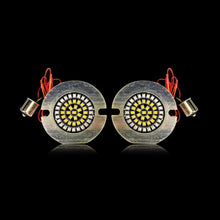 Genesis® 4 Amber/Red 1156 Rear Flat Style LED Motorcycle Turn Signal Inserts