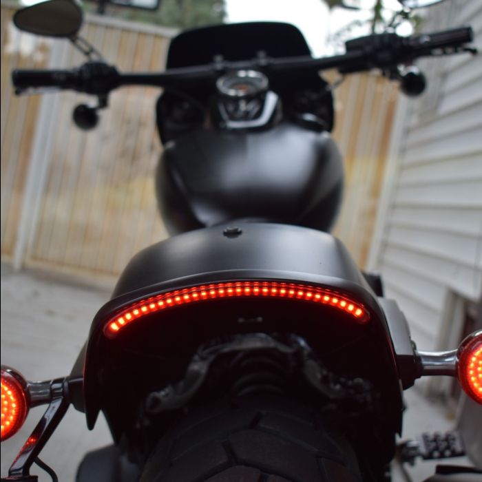 Fat Bob Auxiliary Run, Brake & Turn Taillight for 2018-2023 FXFB/FXFBS