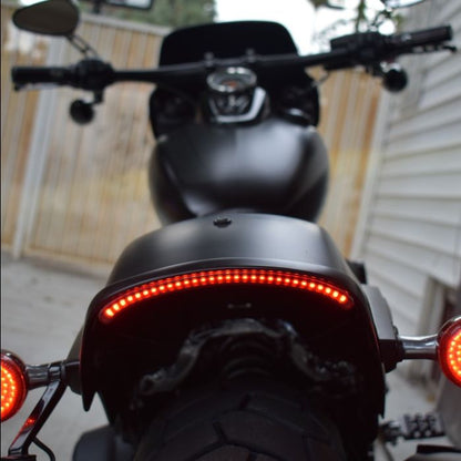Fat Bob Auxiliary Run, Brake & Turn Taillight for 2018-2023 FXFB/FXFBS
