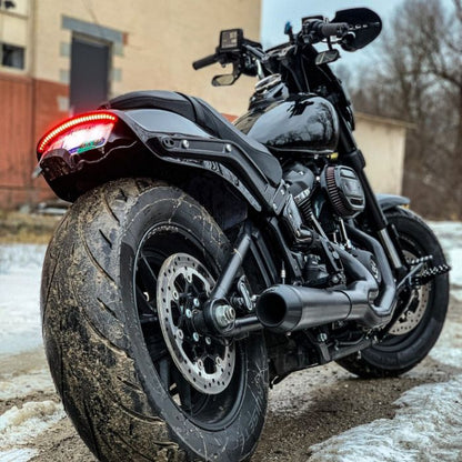 Fat Bob Auxiliary Run, Brake & Turn Taillight for 2018-2023 FXFB/FXFBS