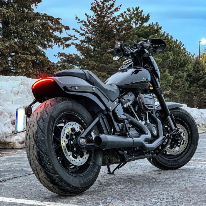 Fat Bob Auxiliary Run, Brake & Turn Taillight for 2018-2023 FXFB/FXFBS