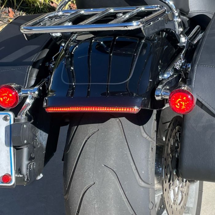 Fat Boy Auxiliary Run, Brake & Turn Taillight for 2018-2025 FLFB/FLFBS