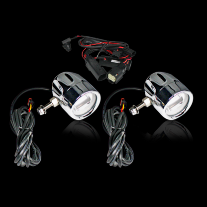ProBEAM® Auxiliary LED Halo Fog Lamps for Harley-Davidson® Motorcycles