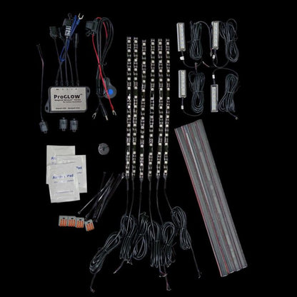 Magical Wizards™ Motorcycle Accent Light Kits with ProGLOW™ Bluetooth Controller