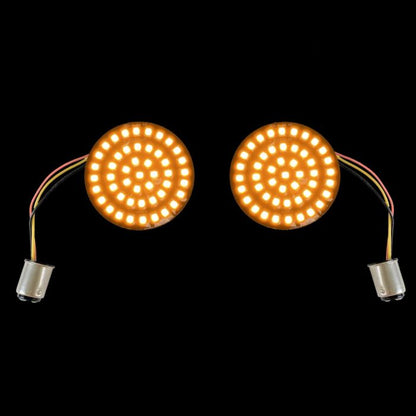 Genesis® 4 Solid Amber 1157 Bullet Front Turn Signal Insert
