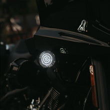 Genesis® 4 Solid Amber/White (Halo Free) Bullet Style LED Motorcycle Turn Signal Inserts