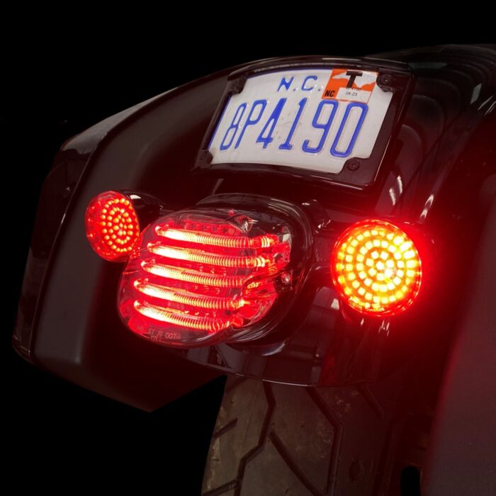 Genesis® 4 Solid Red 1156 Bullet Rear Turn Signal Inserts