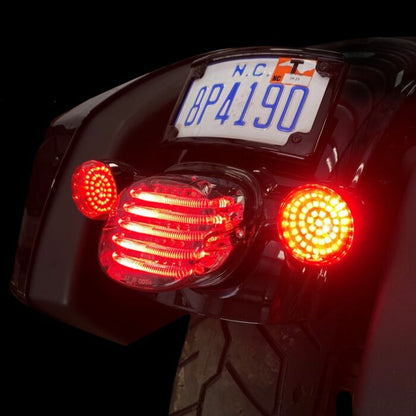 Genesis® 4 Solid Red 1156 Bullet Rear Turn Signal Inserts