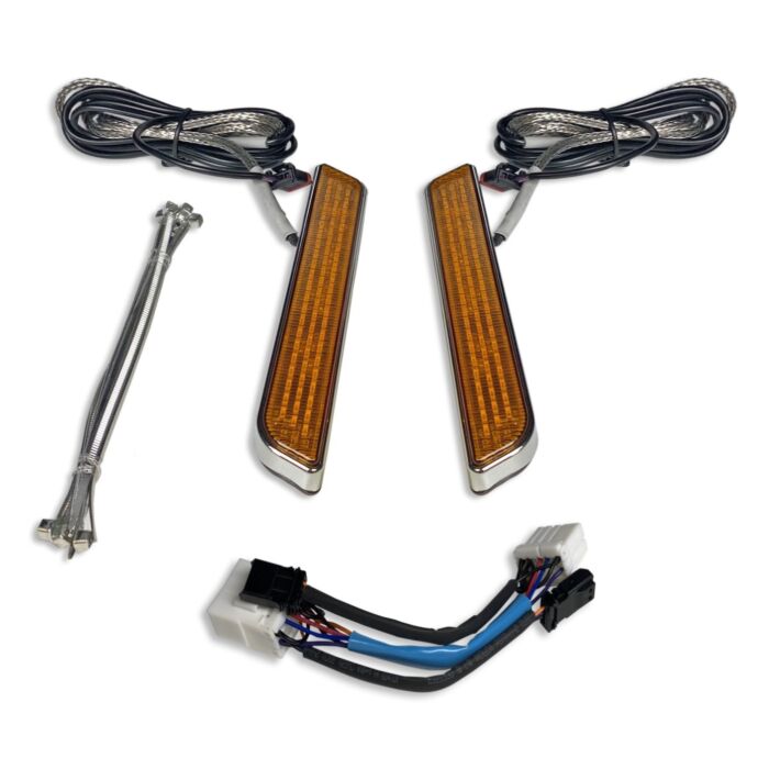 Run/Turn Auxiliary LED Fork Lightz™ for Harley-Davidson Motorcycles