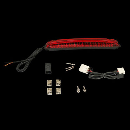 Auxiliary Run & Brake Air Wing Luggage Rack Light Bar for 1996-2013 Harley-Davidson® Motorcycles
