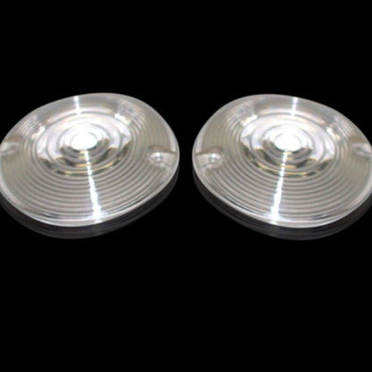 Flat Style Harley Turn Signal Lenses for Incandescent Bulbs