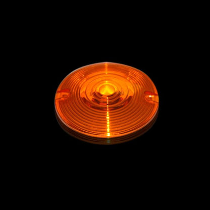 Flat Style Harley Turn Signal Lenses for Incandescent Bulbs
