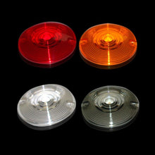 Flat Style Harley Turn Signal Lenses for Incandescent Bulbs